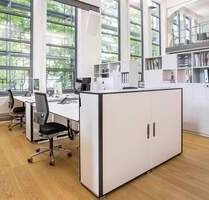 Stylische Arbeitsplätze mit Wow Effekt in spektakulärem Industrieloft - All-in-Miete - München Thalk.Obersendl.-Forsten-Fürstenr.-Solln