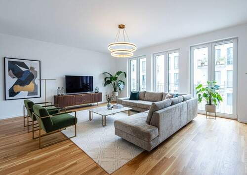 SCHILL23-WE02_Beispielbild - Neubau nahe Volkspark: BEZUGSFERTIGE 3-Zimmer-Wohnung mit 2 Balkonen - bodengleiche Dusche - Parkett