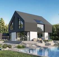 Luxuriöser Neubau auf großem Grundstück mit Gästehaus und Doppelgarage zu verkaufen! - Leipzig Seehausen