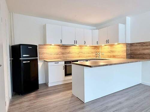 Küche - Gemütliche 1,5-Zimmerwohnung mit Blick ins Grüne