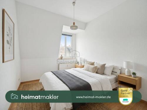 Einrichtungsbeispiel Schlafen - 2 Zimmer Etagenwohnung in Leipzig