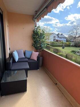 Balkon - 3 Zimmer Etagenwohnung in Feucht