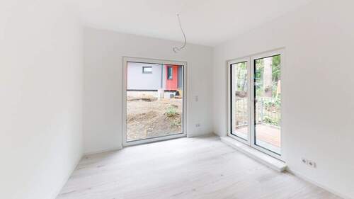 Wohnzimmer - Neubau: Exklusive, moderne Reihenhäuser direkt am Stadtpark in Chemnitz!