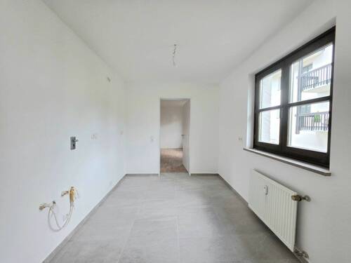 Helle Küche im Neubau - 3 Zimmer Etagenwohnung in Deisenhofen