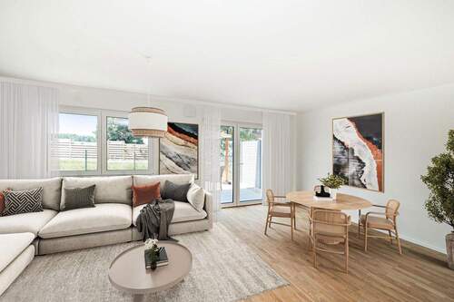 Wohnen/Essen - 6 Zimmer Doppelhaushälfte zum Kaufen in Brunnthal