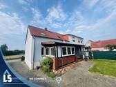 Hausansicht Süden - 4 Zimmer Doppelhaushälfte zum Kaufen in Bismark (Altmark)