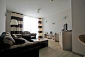 Wohnzimmer - Terrassenwohnung mit 53,00 m² in Stolpe/Usedom zum Kaufen