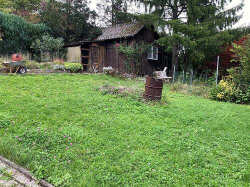 Garten mit Hütte - 