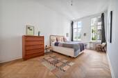 Schlafzimmer - 4 Zimmer Etagenwohnung zum Kaufen in Berlin