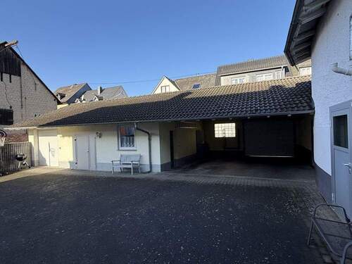 offene Garage mit innenhof - 