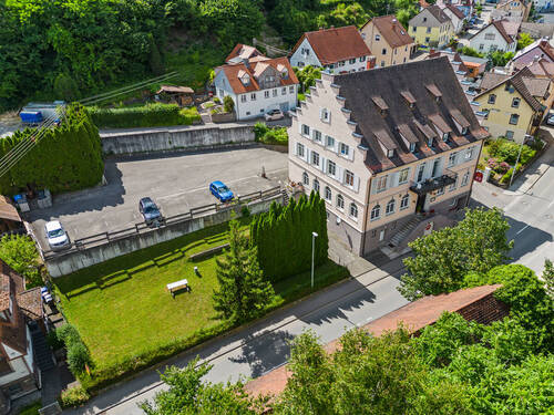 Lauftaufnahme - Wohn- und Geschäftshaus in StockachZizenhausen