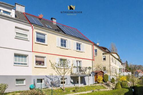 Ansicht hinten - 5 Zimmer Etagenwohnung zum Kaufen in Stuttgart