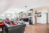 Wohnzimmer - Etagenwohnung mit 110,80 m² in Enger zum Kaufen