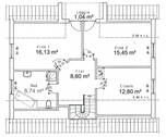 Grundriss DG - 5 Zimmer Einfamilienhaus in Ritterhude