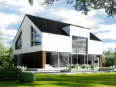 Rendering nach Bebauungsplan - 
