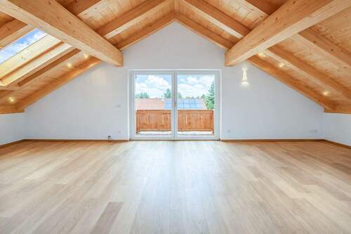 Wohnzimmer - 2 Zimmer Etagenwohnung zum Kaufen in Otterfing