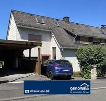 Herborn: Gepflegte Doppelhaushälfte mit idyllischem Garten - Herborn / Alsbach
