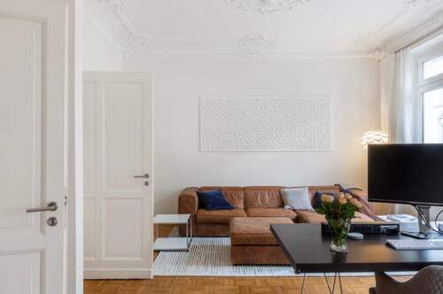 Wohnbereich - Etagenwohnung mit 86,00 m² in Düsseldorf zur Miete