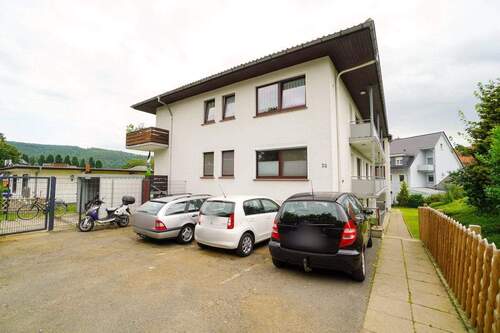 Gebäudeansicht - Dieses nette Plätzchen wartet auf Sie - frisch modernisierte Eigentumswohnung zentral in Bad Pyrmont