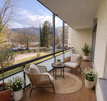 Kernsanierte 3-Zimmer-Wohnung mit zwei Balkonen - Bad Reichenhall