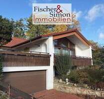 Liebenau-Wohnen auf einer Ebene-besonderes Architektenhaus mit Vollkeller u. Pavillion, ruhige Lage