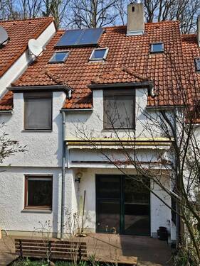 Außenansicht Gartenseite - 6 Zimmer Reihenmittelhaus zum Kaufen in Dorfen