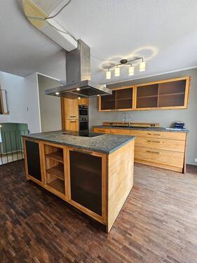 Echthholz-Einbauküche - 