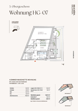 ganz privat mit Dachterrasse - 