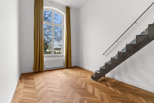 Schlafzimmer/Arbeitszimmer - Etagenwohnung mit 107,00 m&sup2; in Aachen zum Kaufen