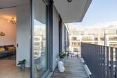 Balkon mit Südostausrichtung - 