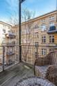 Westbalkon mit Blick in den Innenhof - 