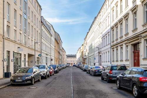 Blick in die Straße - 