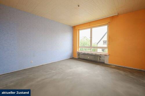 Schlafzimmer - Etagenwohnung mit 81,60 m&sup2; in Langenfeld zum Kaufen
