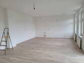 Wohnzimmer mit offener Küche - Etagenwohnung mit 116,00 m² in Chemnitz zur Miete