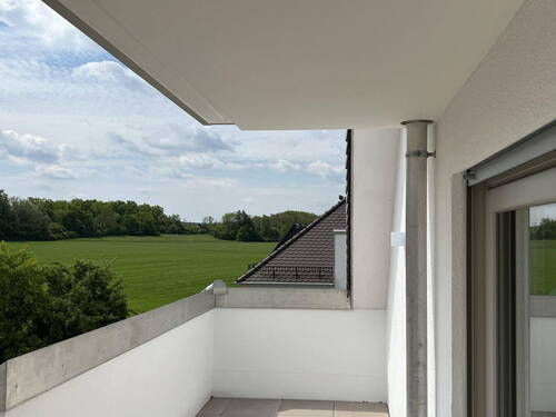 Ausblick Richtung Süden - 3 Zimmer Etagenwohnung in München