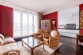 Wohnzimmer - Luxuswohnung in historischer Toplage am beliebten Gendarmenmarkt