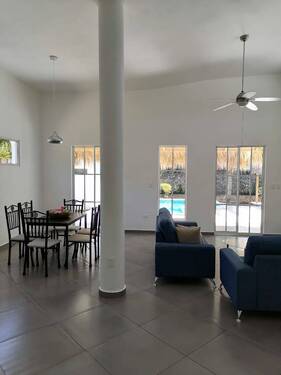 Wohn- und Essbereich auf einen Blick - 