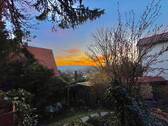 Ausblick Terrasse - Sonnenuntergang - 