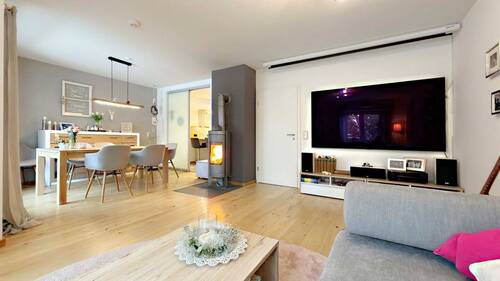 Wohnzimmer - 5 Zimmer Reihenmittelhaus in Neumarkt in der Oberpfalz