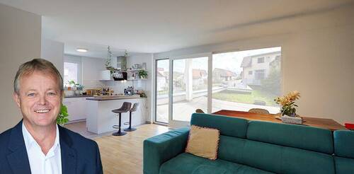Immo Titel - Moderne barrierefreie 4-Zimmer-Wohnung mit Aufzug und TG-Stellplatz in Reutlingen-Sondelfingen