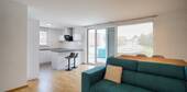 Wohnzimmer - 4 Zimmer Etagenwohnung zum Kaufen in Reutlingen / Sondelfingen