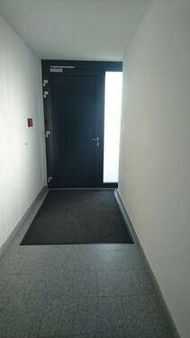 im hellen Treppenhausflur - 