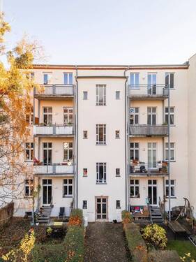 Rückansicht - Etagenwohnung mit 82,00 m&sup2; in Potsdam zum Kaufen