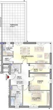 whg05-1a - Etagenwohnung mit 130,60 m&sup2; in Remich zum Kaufen