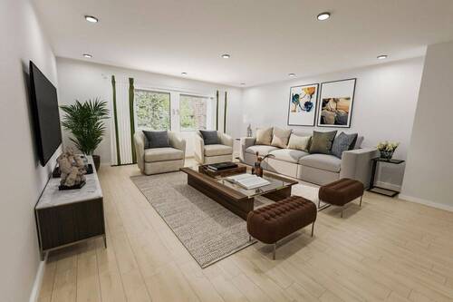 Wohnzimmer - 4 Zimmer Etagenwohnung zum Kaufen in Köln