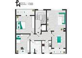 Grundriss Variante offen - 