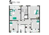 Grundriss Variante 4-Zimmer - 