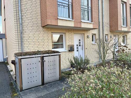 Eingang - Doppelhaushälfte mit 138,50 m&sup2; in Leverkusen zum Kaufen