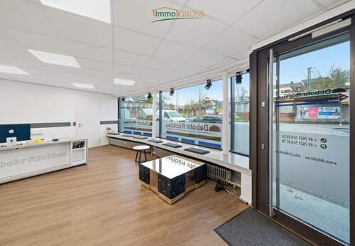 Eingang und Schaufenster - 1 Zimmer Büro zur Miete in Lörrach / Stetten