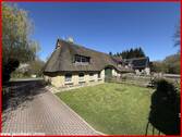 Reetdachhaus aus Südrichtung - 